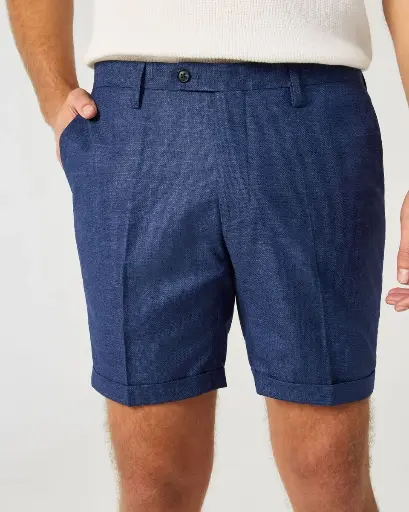 男士修身彈性訂製短褲